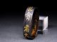 Fuchi18 - 19th C Japanese Edo Antique Sword Fitting “daruma“ C733 Tsuba photo 3