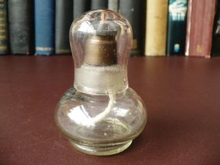 Early 19th C Victorian Bloodletting/phlebotomy Cupping Lamp & Glass Cup photo