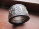 Old Oriental Decorated Napkin Ring,  Possibly Japanese Other Japanese Antiques photo 1