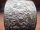 Old Oriental Decorated Napkin Ring,  Possibly Japanese Other Japanese Antiques photo 4
