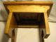 Rustic Oak Foot Stool Plant /display Stand 8 R Primitives photo 1
