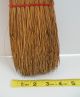 Vintage Hand Broom Straw Brush With Hook Primitive Folk Art Americana Hearth Ware photo 2