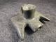 Large Stone Pipe Bat Winged Carving Stone Pipe Detail Steatite Stone Native American photo 3