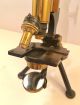 Antique Early Watson & Sons Fram 4971 Brass Microscope With Lenses Vgc Other Antique Science Equip photo 6