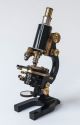 Antique Leitz Black And Brass Microscope Mechanical Rotating Stage C.  1919 Microscopes & Lab Equipment photo 10