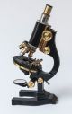 Antique Leitz Black And Brass Microscope Mechanical Rotating Stage C.  1919 Microscopes & Lab Equipment photo 7