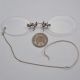 Antique 12ct Gold Filled Pince - Nez With Ear Hook,  Metal Case With Edge Design Other Antique Science, Medical photo 4