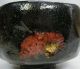 D206: Japanese Kuro - Raku Pottery Tea Bowl By Greatest Kichizaemon Konyu Bowls photo 1