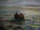 Abraham Hulk L Listed Artist C19th C Oil On Canvas Seascape Maritime Other Maritime Antiques photo 2