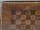 Primitive Antique Aafa Game Board Folk Art Paint Square Nails Checker Primitives photo 5