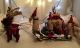 Primitive Christmas Sleigh & Reindeer With Christmas Mice Trio Village Scene Primitives photo 1
