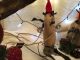 Primitive Christmas Sleigh & Reindeer With Christmas Mice Trio Village Scene Primitives photo 4