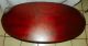 Mahogany Oval Coffee Table By Mersman (rp - Ct69) Post-1950 photo 1