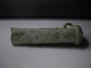 Jff - Ancient European Socketed Bronze Axe From The Late Bronze Age photo