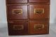 Antique 1900s Weis Library Bureau Card Index File 8 Drawer Cabinet Chest 1900-1950 photo 3