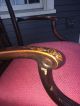 1770 English Chippendale Mahogany Prince Of Wales Arm Chair Carved Wove Splat Pre-1800 photo 9