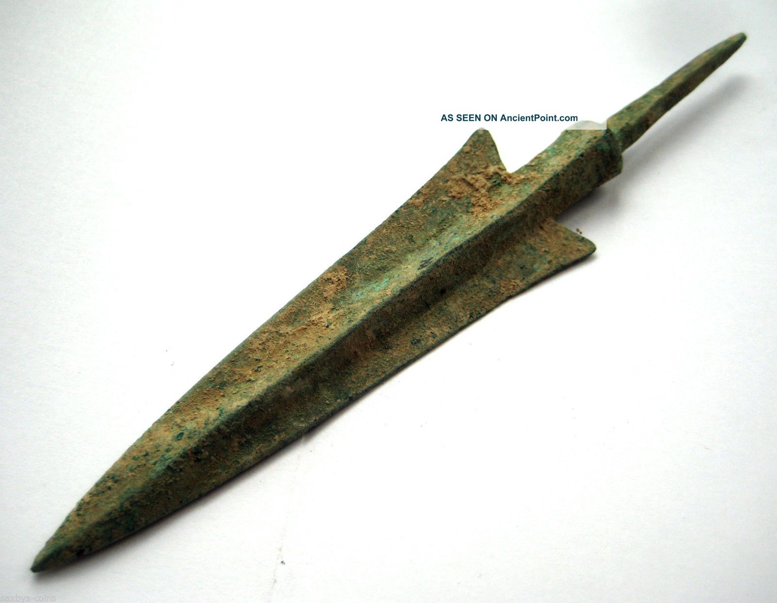 Finest Circa.  50 - 100 A.  D Roman Period Bronze Spear - Pilum Head British photo