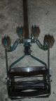 Antique (craftsman) Roho Wheeled Garden Cultivator Tool - Weeder - Hoe - Flower Garden Primitives photo 8