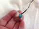 Vintage Hand Made Navajo Sterling & Turquoise Candle Snuffer Curved Handle Native American photo 10