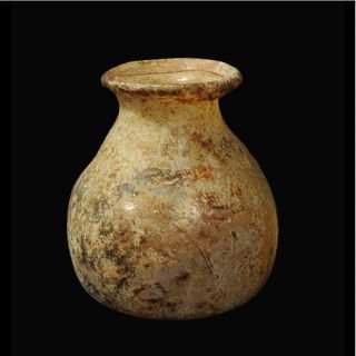 Aphrodite - Ancient Roman Glass Flask photo
