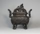 19th Century Chinese Bronze Bamboo Form Censer With Mark Other Chinese Antiques photo 3