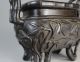 19th Century Chinese Bronze Bamboo Form Censer With Mark Other Chinese Antiques photo 5