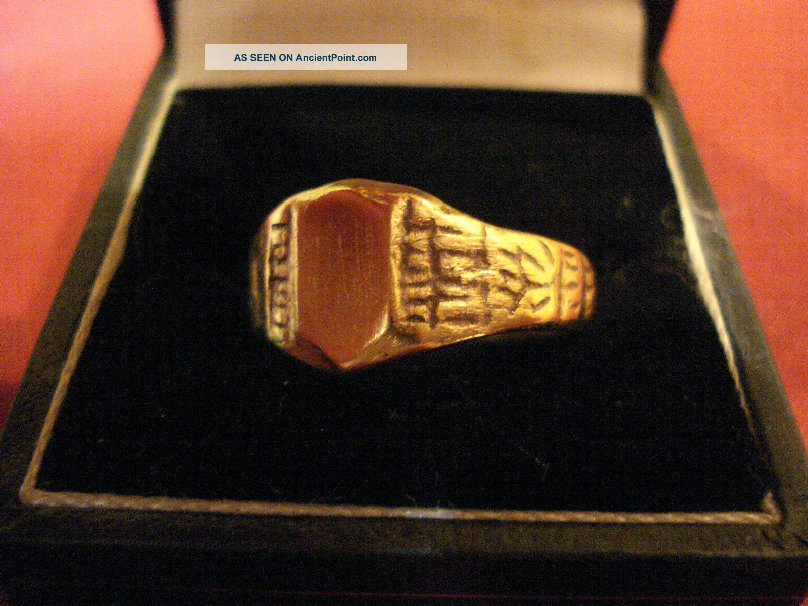 Ancient Byzantine / Medieval Ring With - - Detector Find Other Antiquities photo