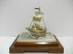 Silver980 The Japanese Treasure Ship.  94g/ 3.  31oz.  Takehiko ' S Work. Other Antique Sterling Silver photo 1