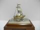 Silver980 The Japanese Treasure Ship.  94g/ 3.  31oz.  Takehiko ' S Work. Other Antique Sterling Silver photo 3