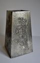 Antique Arts & Crafts Hammered Pewter Stick Stand Arts & Crafts Movement photo 4