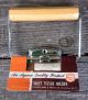 Vintage 50 ' S 60s Aywon Chrome Toilet Paper Tissue Holder Wooden Roller Other Antique Home & Hearth photo 1