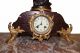 Large French Figural Marble Mantel Clock Signed D.  Mougin And Bruchon Clocks photo 1