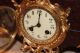 Large French Figural Marble Mantel Clock Signed D.  Mougin And Bruchon Clocks photo 6