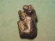 Bactrian Amulet Of Black Steatite Circa 300 - 100 Bc (lion) Near Eastern photo 1