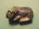 Bactrian Amulet Of Black Steatite Circa 300 - 100 Bc (lion) Near Eastern photo 4