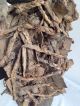 Old Very Rare Large African Carved Figure With Mirrors & Nails - Other African Antiques photo 8