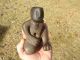 Pipe: Stone,  Kneeling Effigy,  Southern Illinois Native American photo 7