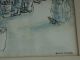 Vintage Aaron Sopher Pen & Ink Watercolor Drawing Awesome Folk Art photo 4