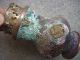 Antique Chinese Cloisonne Old Lamp Glass Lamp Shade Lamps photo 9