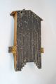 Antique Painted And Reticulated Toleware Key Cabinet.  French. Toleware photo 7
