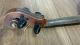 Old Antique Full Size? Violin & Bow In A Coffin Case String photo 10
