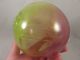 Antique Or Vintage Blown Glass Witch Ball Gazing Float Wicca Pagan Ornament Art Other Antique Glass photo 3