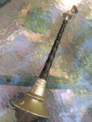 Antique Suona Chinese Musical Woodwind Instrument Very Decorative photo