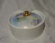 Antique German Hand Painted Porcelain Stud Collar Button Box Rosenthal Germany Baskets & Boxes photo 4
