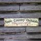 Handmade Wood Apple Country Orchard Primitive Rustic Country Home Decor Primitives photo 1