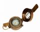 Vintage Nautical Military Ww2 Mark Iii Prismatic Pocketbrass Compass Replica Compasses photo 3