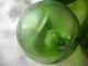6 Olive Green Japanese,  Korean Vintage Glass Floats Alaska Beachcomberbum Fishing Nets & Floats photo 1