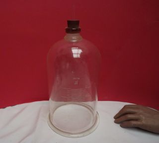 Bell Jar ( (graduated))  Griffin & George (c1950) 0 - 2000ml (vacuum Pump) photo