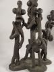 Antique African Yoruba Tribal Brass / Bronze Art Sculpture Figural Ogboni Statue Sculptures & Statues photo 9