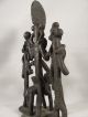 Antique African Yoruba Tribal Brass / Bronze Art Sculpture Figural Ogboni Statue Sculptures & Statues photo 10